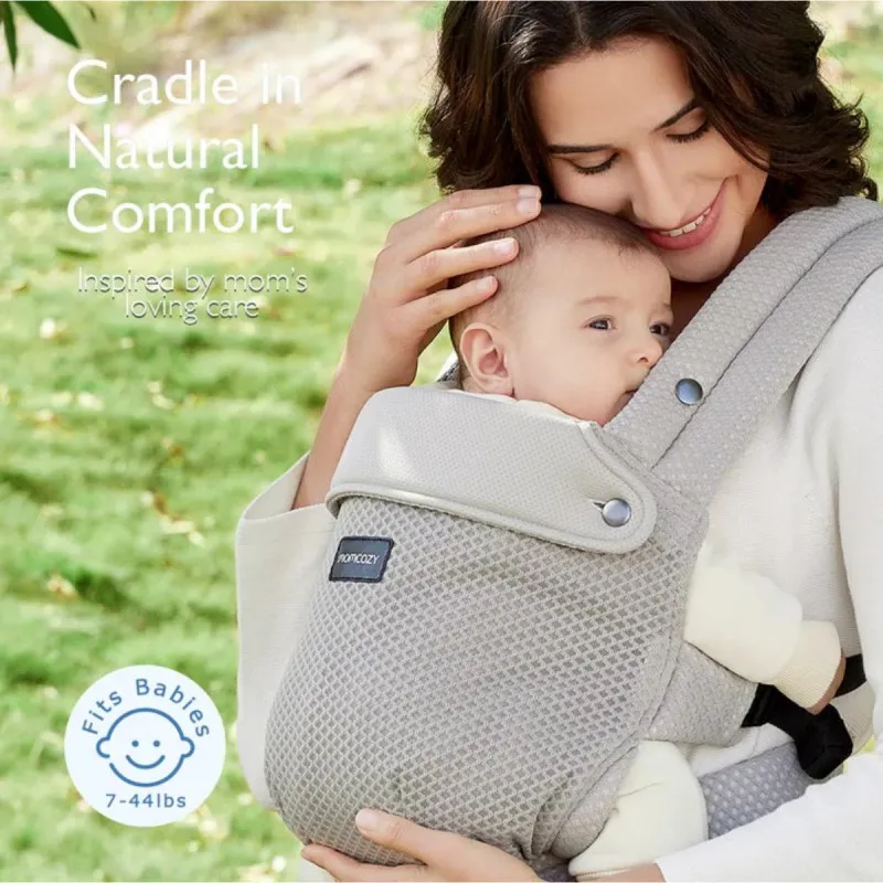 MOMCOZY KENGUR NOSILJKA  AIR MESH-GREY HC014-GR00NB-B 