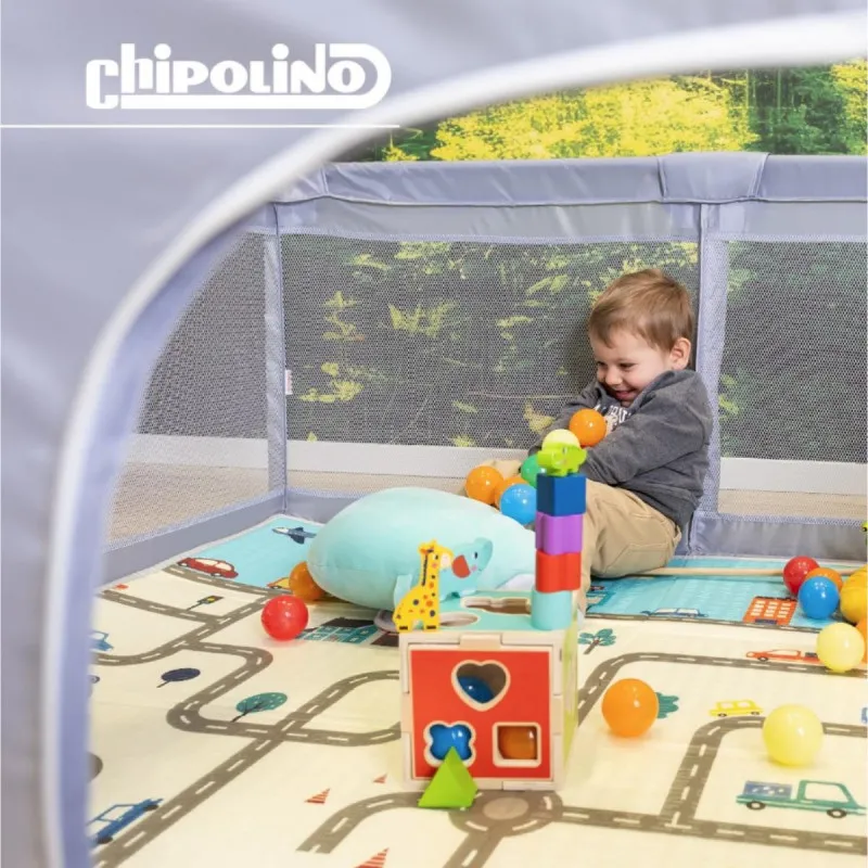 CHIPOLINO VRTIC/IGRAONICA LAGUNA GREY KOILA0251GY 180X200 CM 