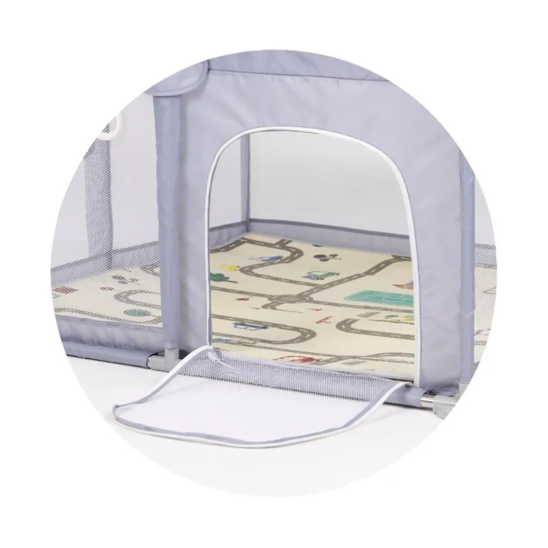 CHIPOLINO VRTIC/IGRAONICA LAGUNA GREY KOILA0251GY 180X200 CM 