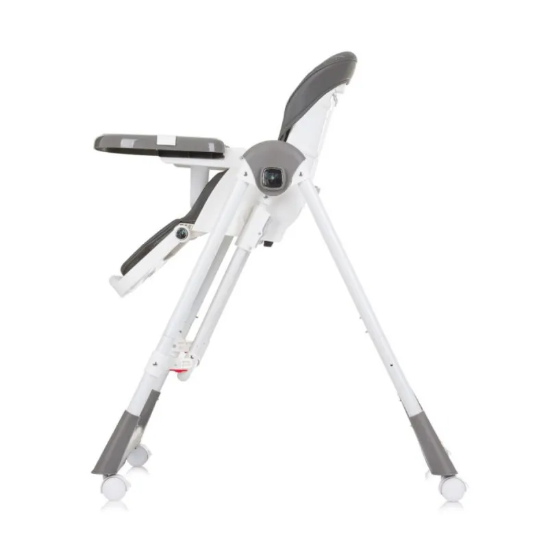 CHIPOLINO STOLICA ZA HRANJENJE I LJULJA 2U1 MILK SHAKE GRANITE STHMS02404GN