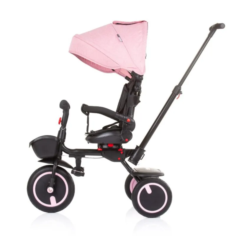 CHIPOLINO SKLOPIVI TRICIKL QUICK FOLD ROSE WATER TRKQF025RW