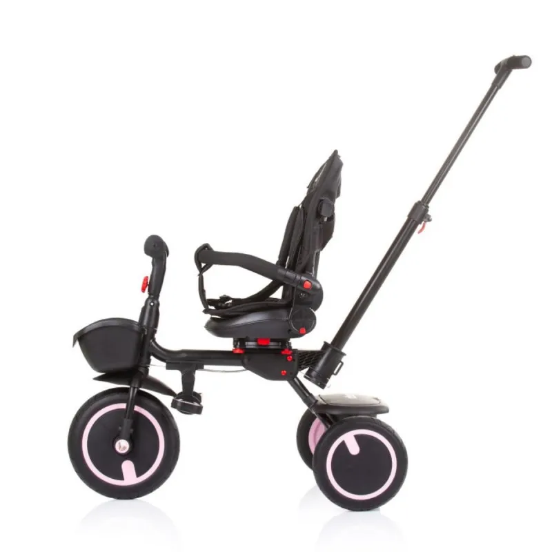 CHIPOLINO SKLOPIVI TRICIKL QUICK FOLD ROSE WATER TRKQF025RW