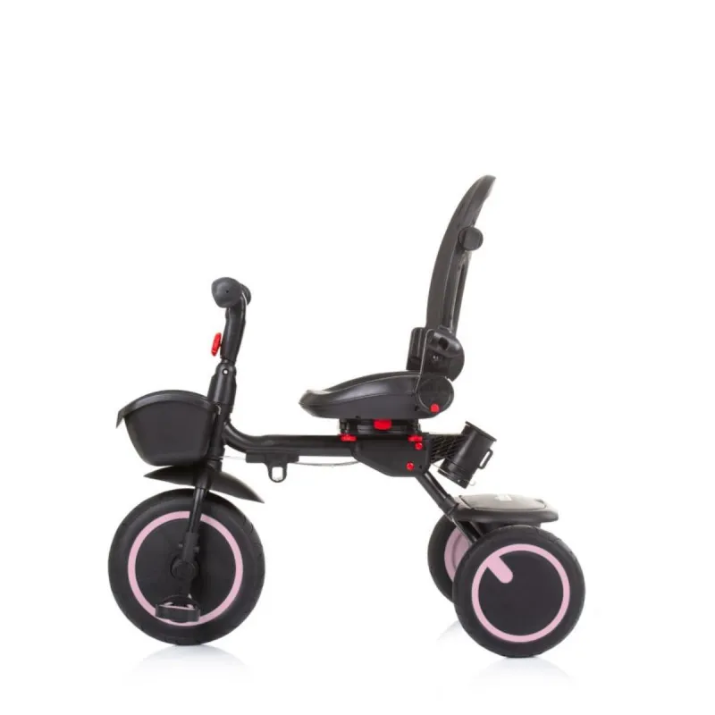 CHIPOLINO SKLOPIVI TRICIKL QUICK FOLD ROSE WATER TRKQF025RW