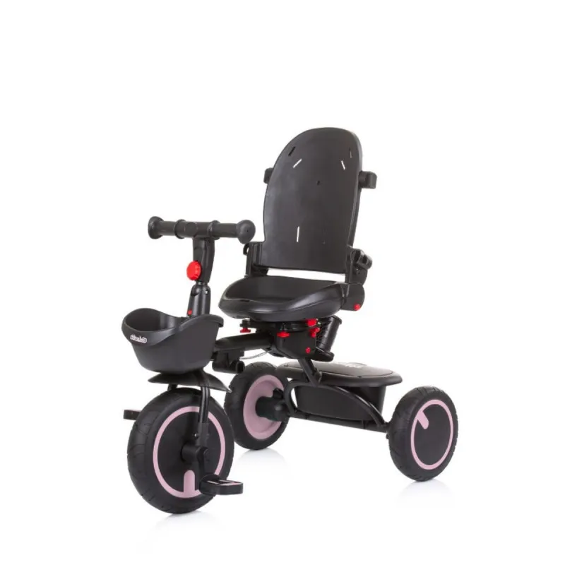 CHIPOLINO SKLOPIVI TRICIKL QUICK FOLD ROSE WATER TRKQF025RW