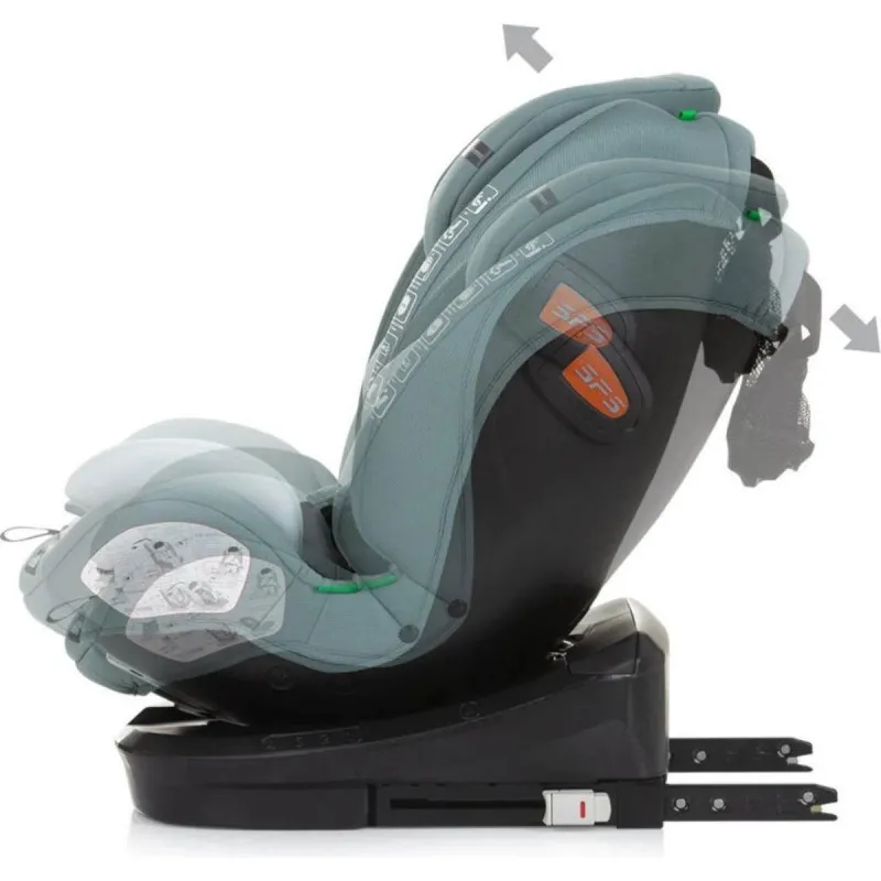 CHIPOLINO AUTOSJEDALICA VOLARE PASTEL GREEN STKVLR02404PG