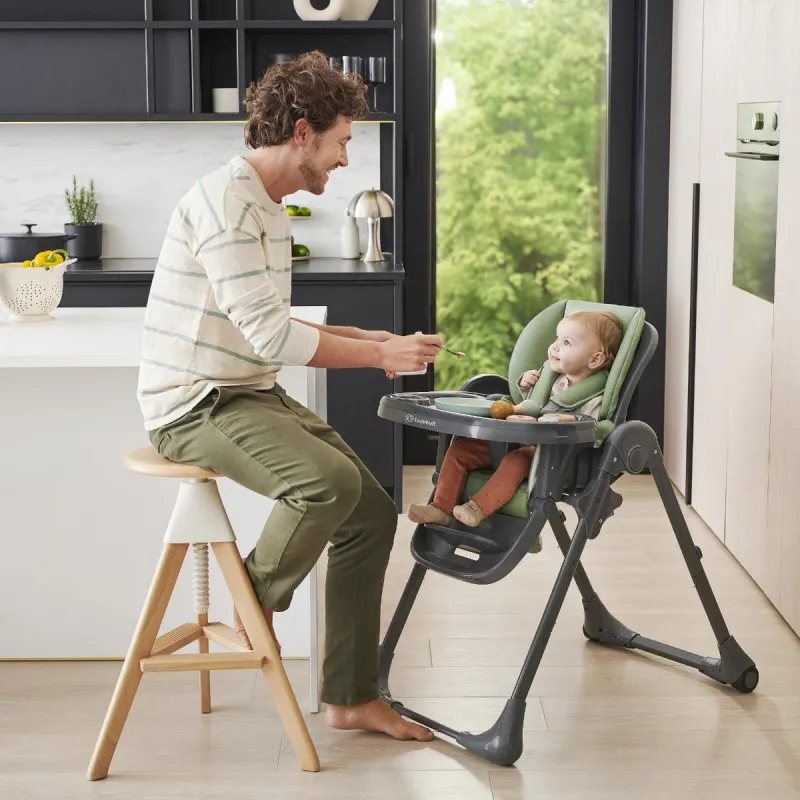 KINDERKRAFT STOLICA ZA HRANJENJE TUMMIE BEIGE 44325 