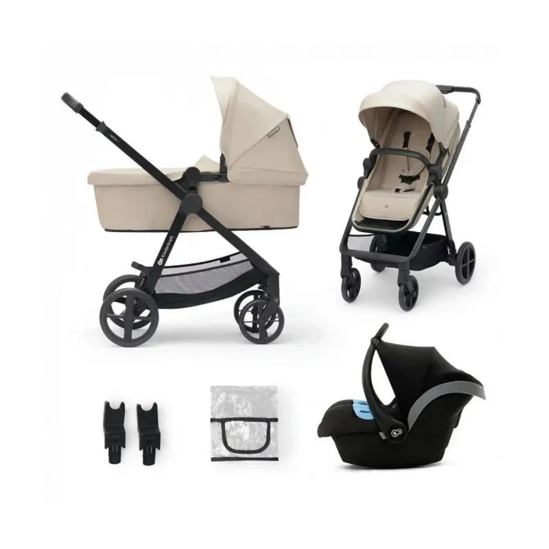 KINDERKRAFT KOLICA 3U1 NEWLY MINK PRO SAND BEIGE 43204 