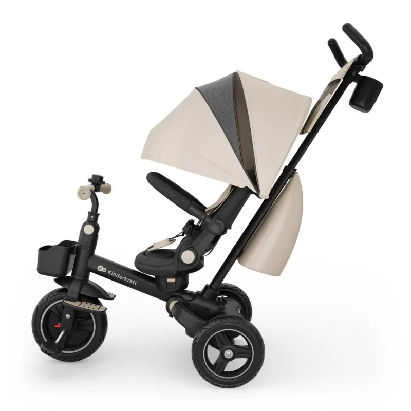 KINDERKRAFT SKLOPIVI TRICIKL SPINSTEP 2 PLUS BEIGE 53305