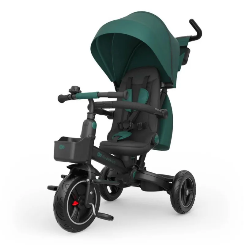 KINDERKRAFT TRICIKL SPINSTEP 2 PLUS GREEN 53306 