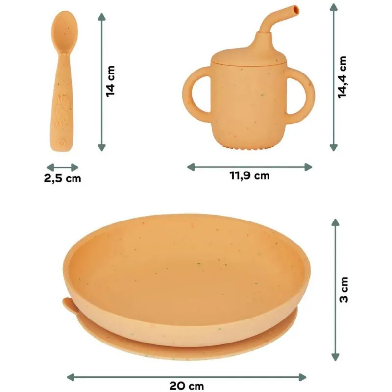 BABYMOOV SET ZA JELO LIKE A GROWN-UP MEAL SET LITTLE ARTY 52301