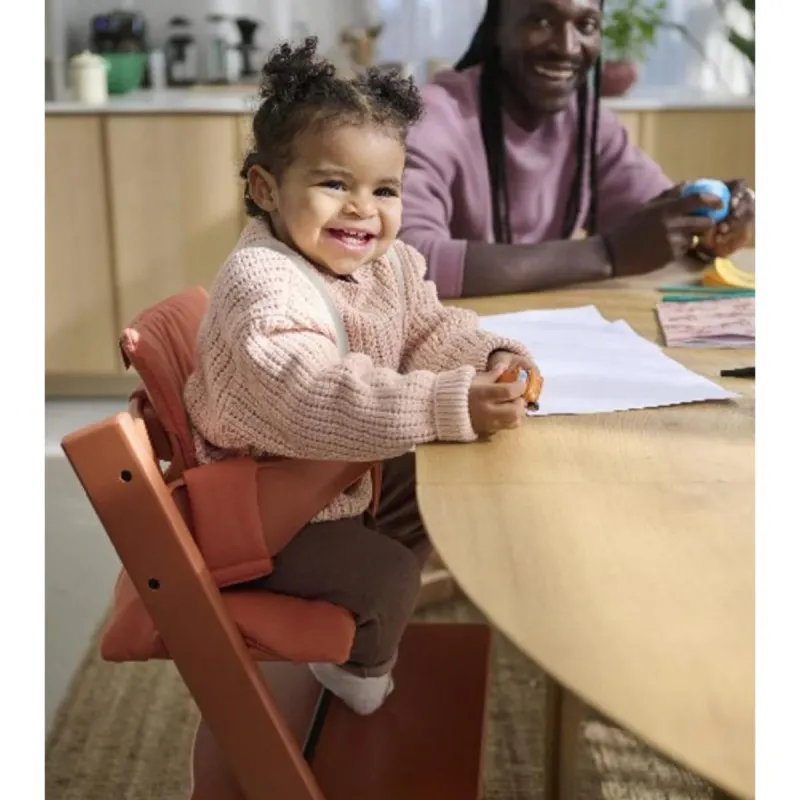 STOKKE STOLICA ZA HRANJENJE TRIPP TRAPP TERRACOTTA 100140