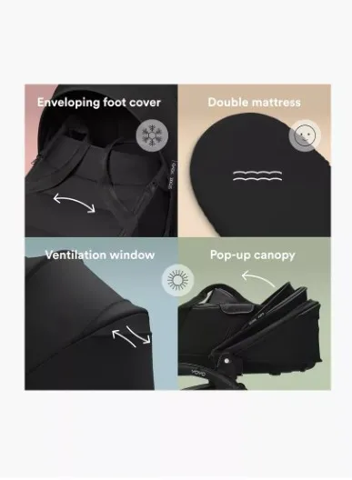 STOKKE KORPA YOYO BLACK 646303