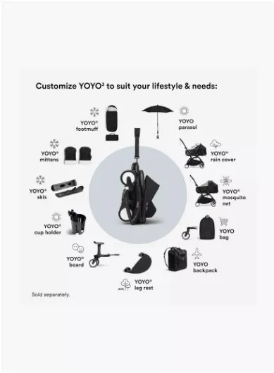 STOKKE KORPA YOYO BLACK 646303