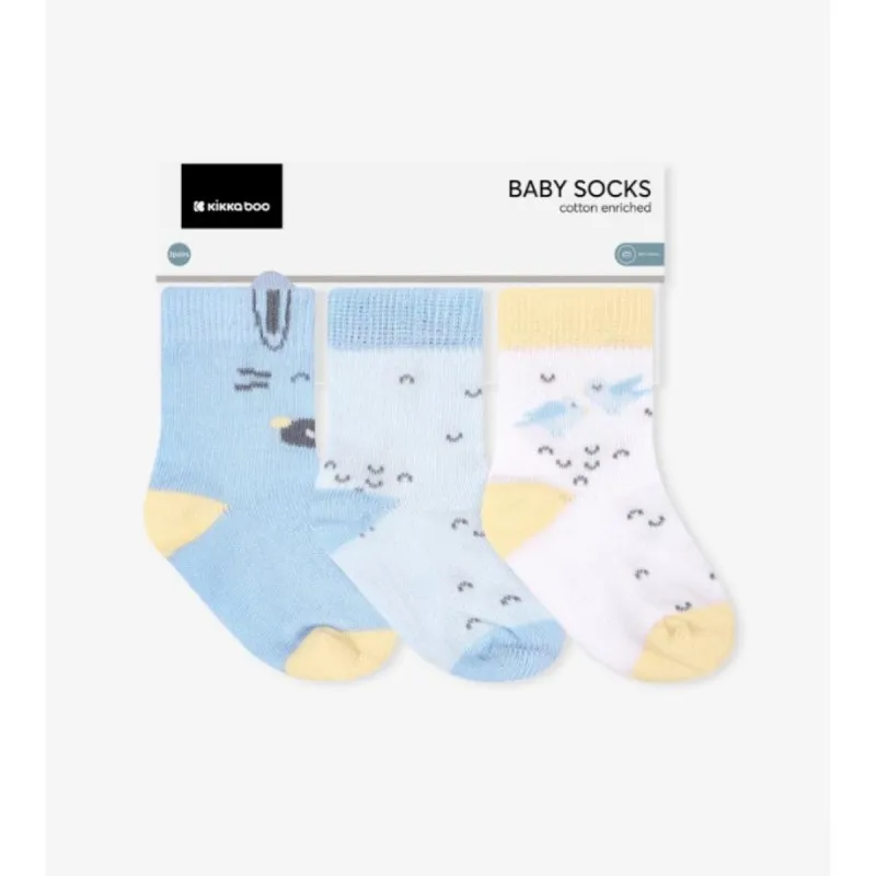 KIKKA BOO BEBI CARAPE STRIPY FRIENDS 0-6M 31110010211