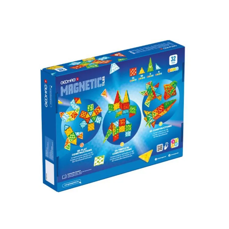 GEOMAG MAGNETNE PLOCICE GEMS ROCKET 32 4105
