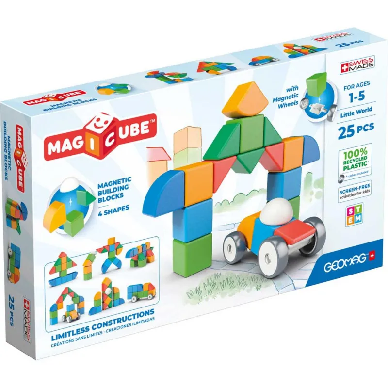 GEOMAG MAGICUBE KOCKE RE 4 OBLIKA LITTLE WORLD 25 209