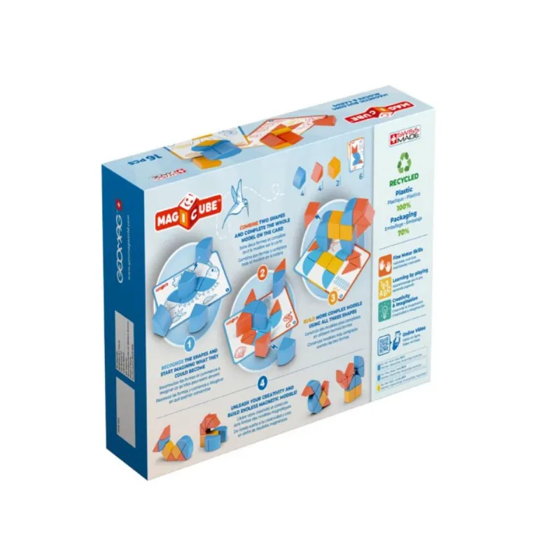 GEOMAG MAGICUBE MAGNETNE KOCKE RE BLOCKS&CARDS 16 307