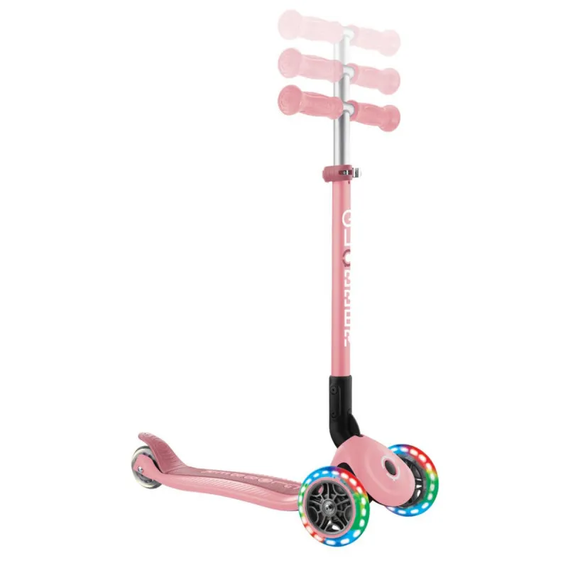 GLOBBER TROTINET PRIMO LIGHTS PASTEL PINK NTGB0000423-710 