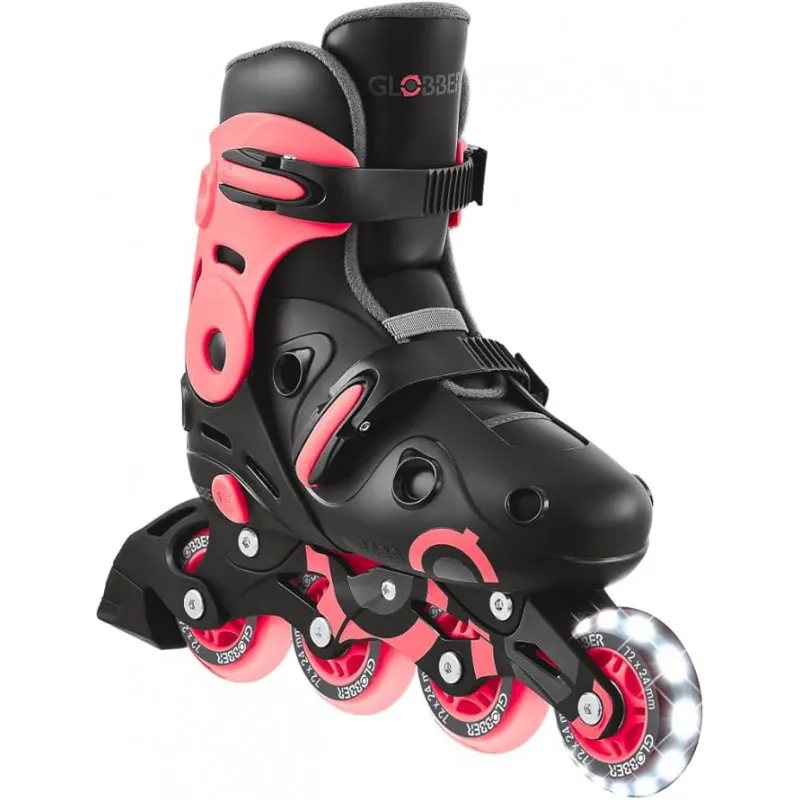 GLOBBER ROLERI GO SKATE T34-37 BLK PINK ROGB0000785-110