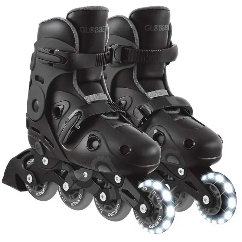 GLOBBER ROLERI GO SKATE T34-37 BLK GREY ROGB0000785-120