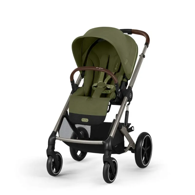 CYBEX KOLICA BALIOS 3U1 MOSS GREEN KHAKI SA SJEDALICOM CLOUD G I-SIZE PLUS ALMOND BEIGE 