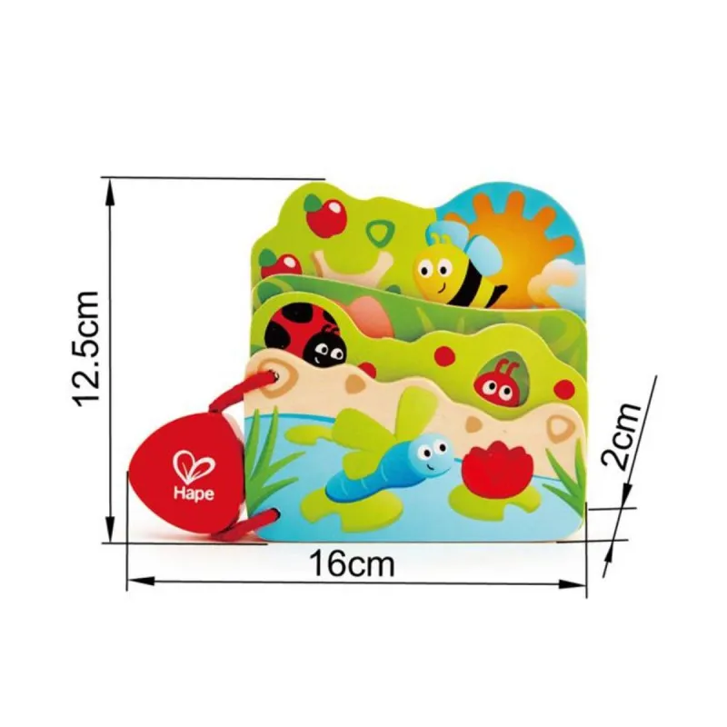 HAPE DRVENA EDUKATIVNA KNJIGA E0043