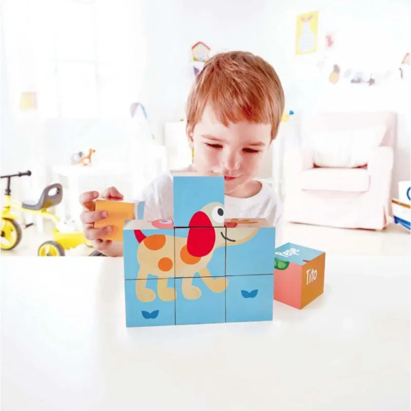 HAPE DRVENE KOCKE ZA IGRANJE E0452
