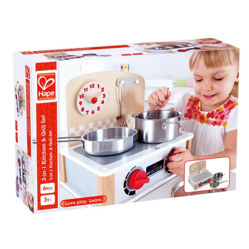 HAPE DRVENI SPORET+METALNO POSUDJE E3151