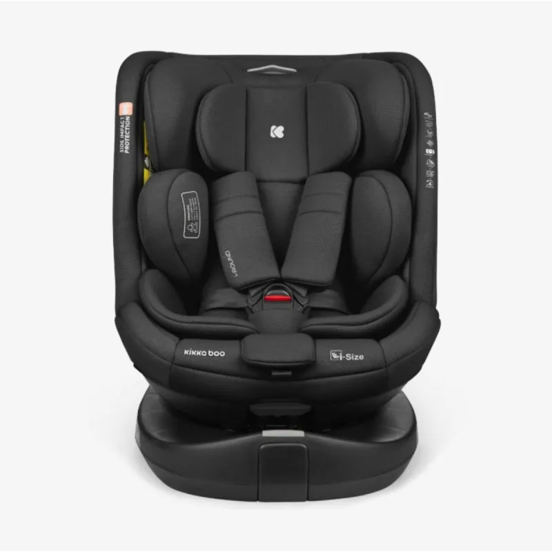 KIKKA BOO AUTOSJEDALICA I-ROUND I-SIZE BLACK 31002100070 