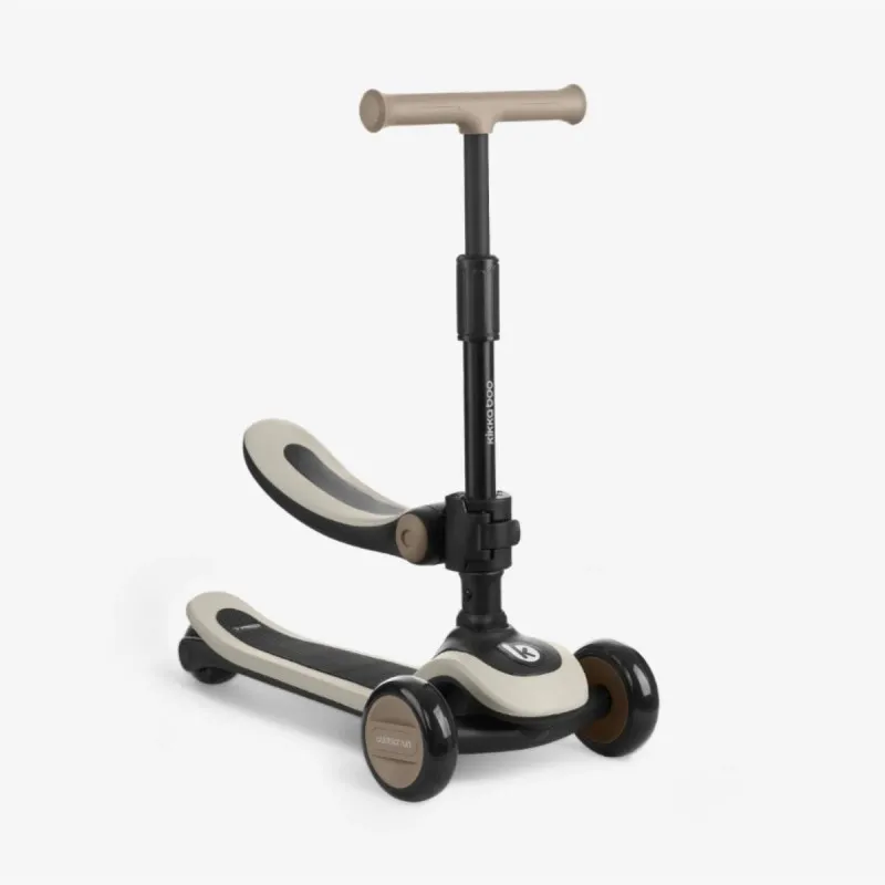 KIKKA BOO TROTINET TREO 2U1 BEIGE 31006010134