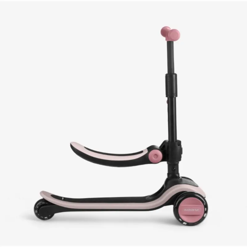 KIKKA BOO TROTINET TREO 2U1 PINK 31006010136 