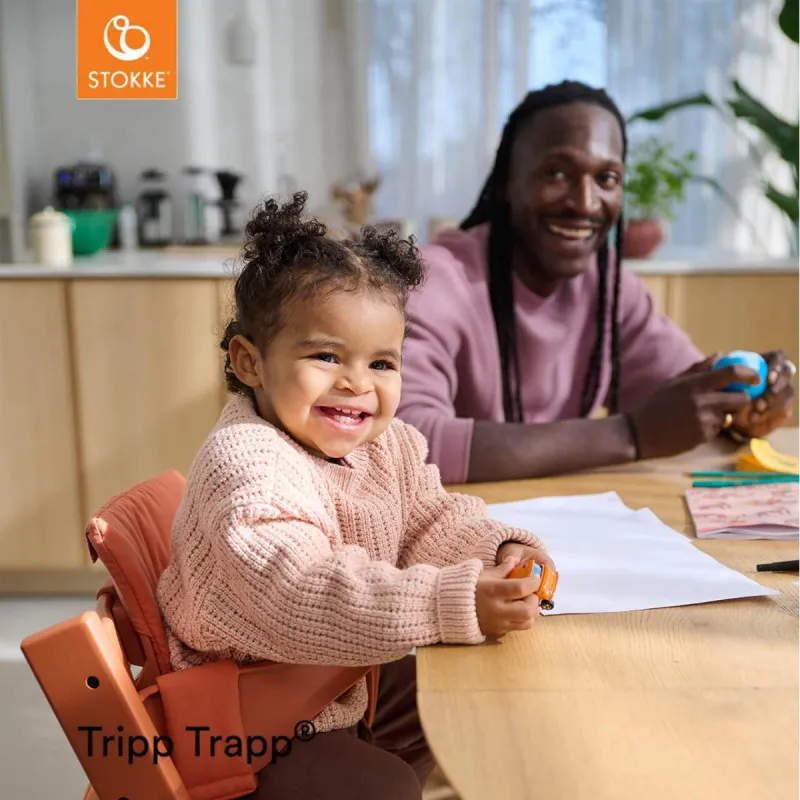STOKKE BEBI SET TRIPP TRAPP TERRACOTTA 650008