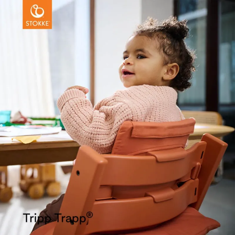STOKKE BEBI SET TRIPP TRAPP TERRACOTTA 650008