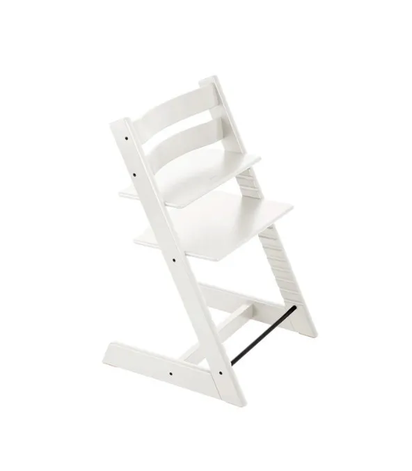 STOKKE STOLICA ZA HRANJENJE TRIPP TRAPP WHITE I BEBI SET TRIPP TRAPP ANTHRACITE