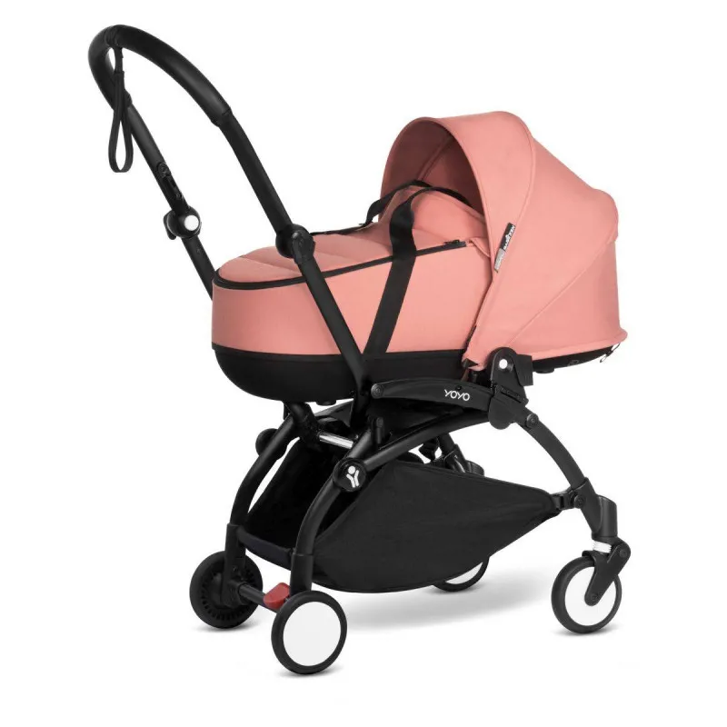 STOKKE KOLICA 2U1 YOYO KONSTRUKCIJA BLACK, SPORTSKO SJEDISTE GINGER I KORPA GINGER 
