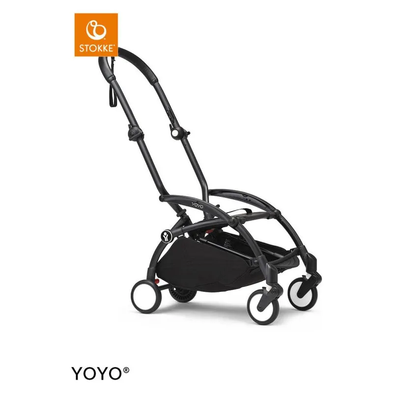 STOKKE KOLICA 2U1 YOYO KONSTRUKCIJA BLACK, SPORTSKO SJEDISTE GINGER I KORPA GINGER 