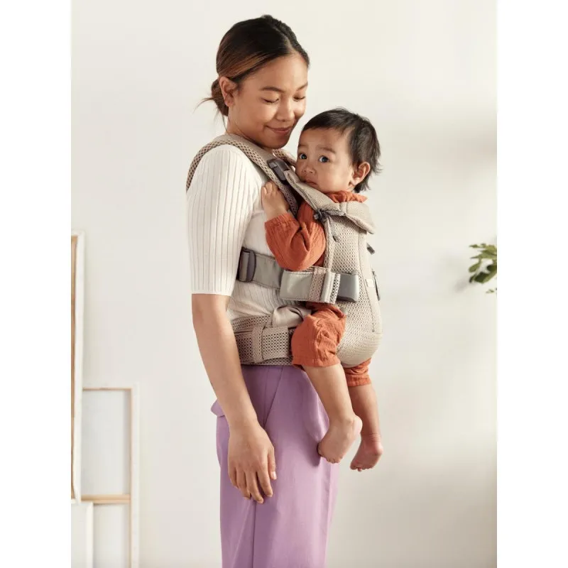 BABYBJORN BEBI NOSILJKA ONE AIR GRAY BEIGE 098002 