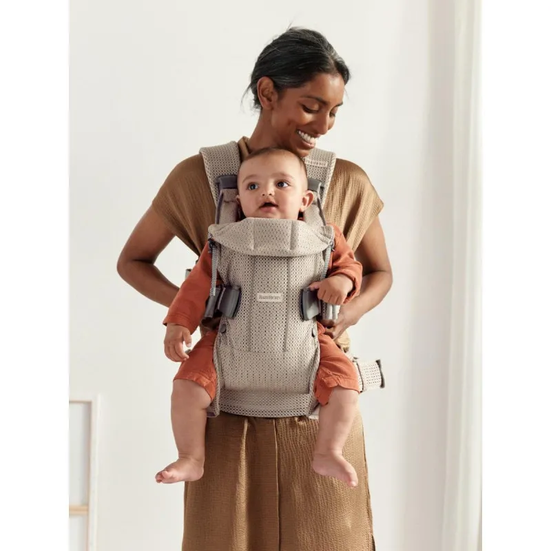BABYBJORN BEBI NOSILJKA ONE AIR GRAY BEIGE 098002 