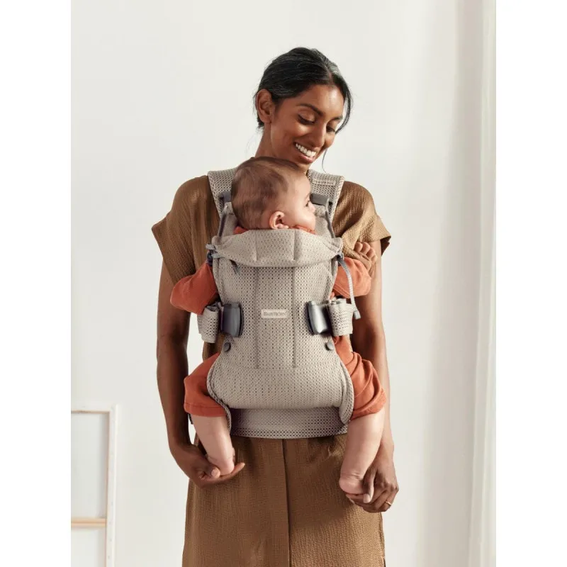 BABYBJORN BEBI NOSILJKA ONE AIR GRAY BEIGE 098002 