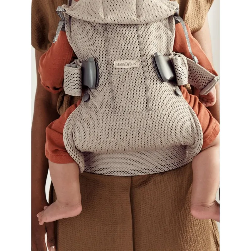 BABYBJORN BEBI NOSILJKA ONE AIR GRAY BEIGE 098002 