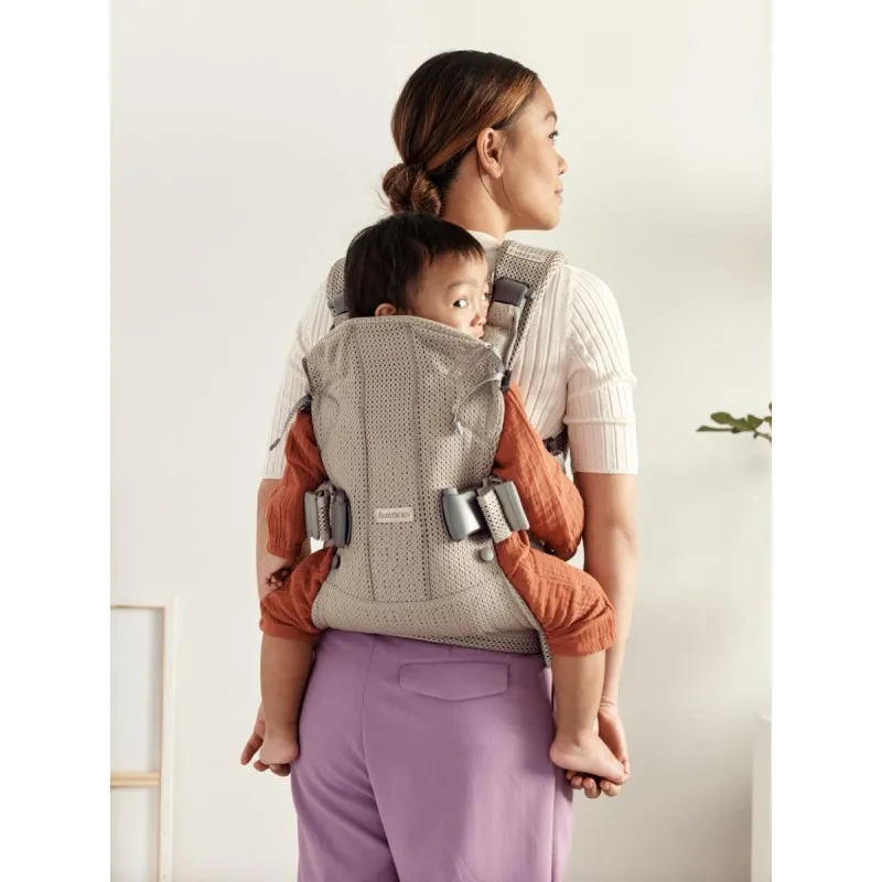 BABYBJORN BEBI NOSILJKA ONE AIR GRAY BEIGE 098002 