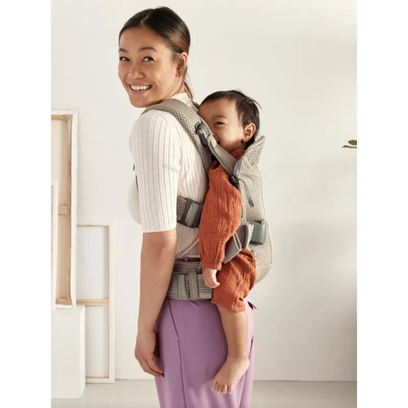 BABYBJORN BEBI NOSILJKA ONE AIR GRAY BEIGE 098002 