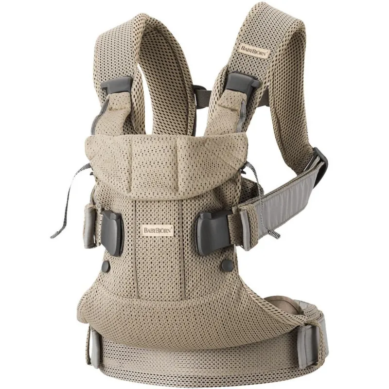 BABYBJORN BEBI NOSILJKA ONE AIR GRAY BEIGE 098002 