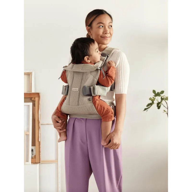 BABYBJORN BEBI NOSILJKA ONE AIR GRAY BEIGE 098002 