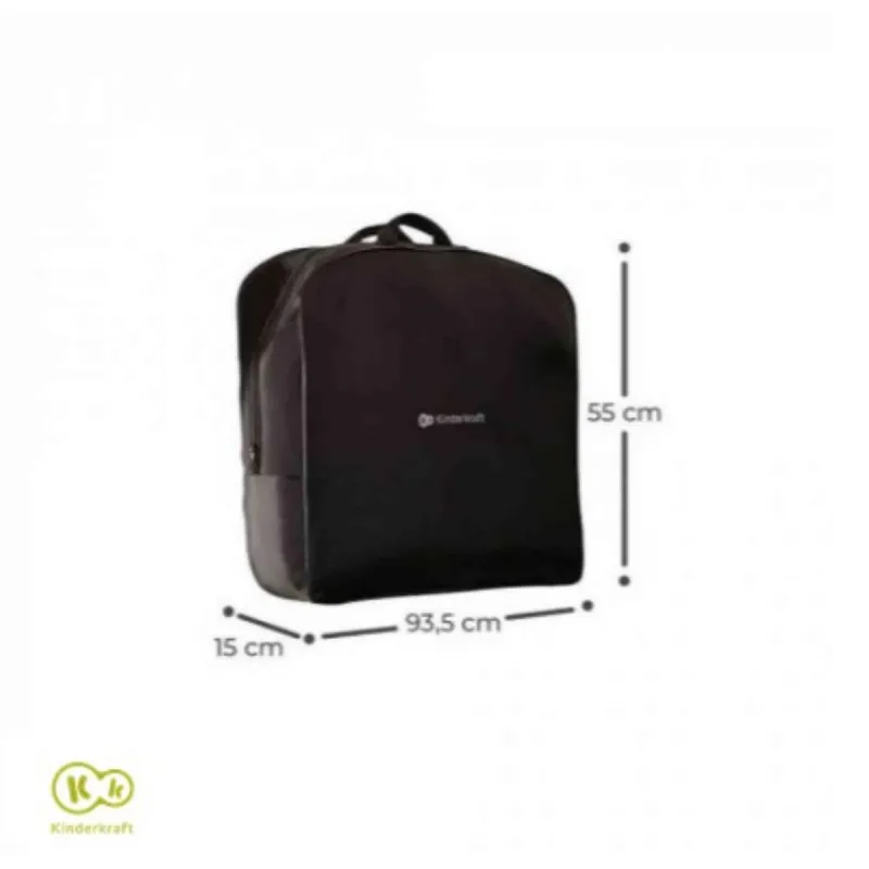 KINDERKRAFT VIKEND KREVET CAMI 3U1 BLACK 54402