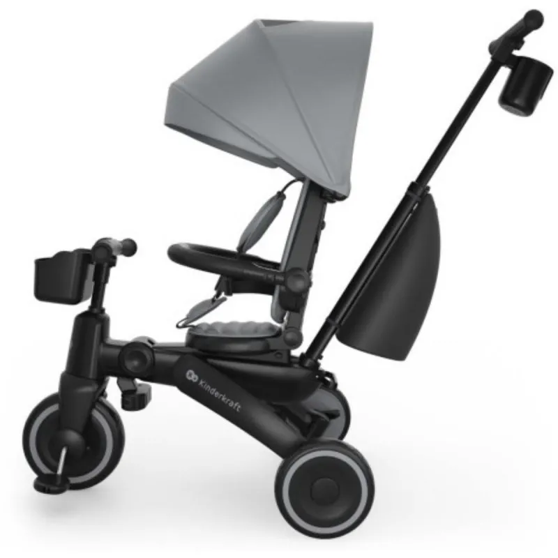 KINDERKRAFT SKLOPIVI TRICIKL JAZZ 3 GREY 53303