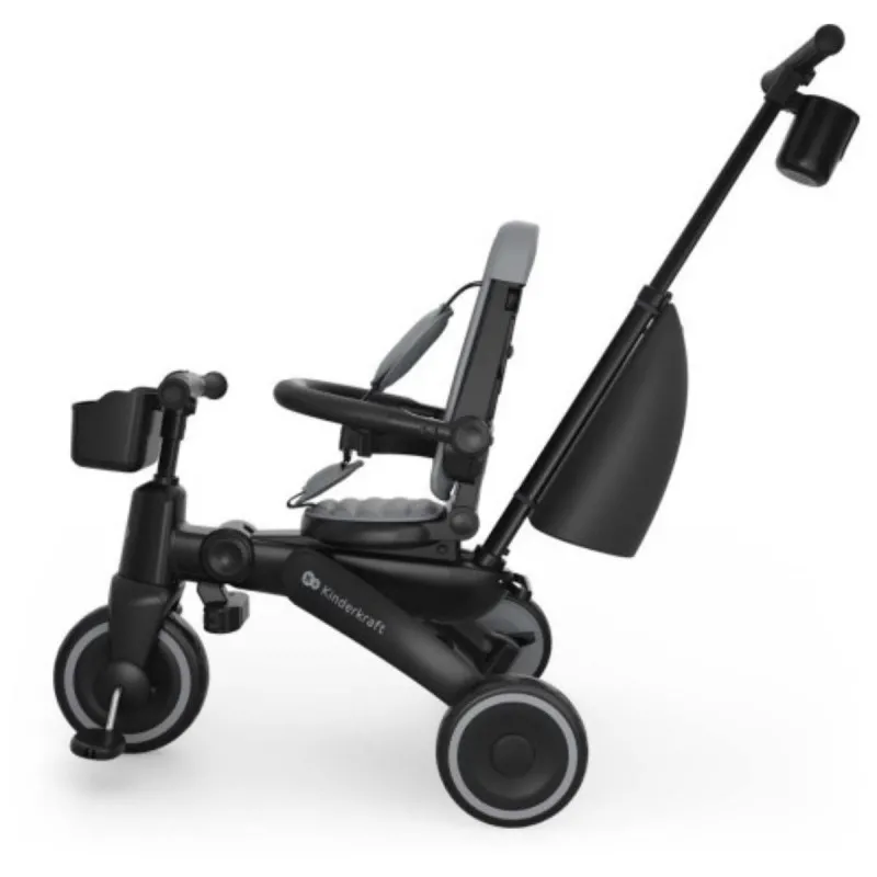 KINDERKRAFT SKLOPIVI TRICIKL JAZZ 3 GREY 53303