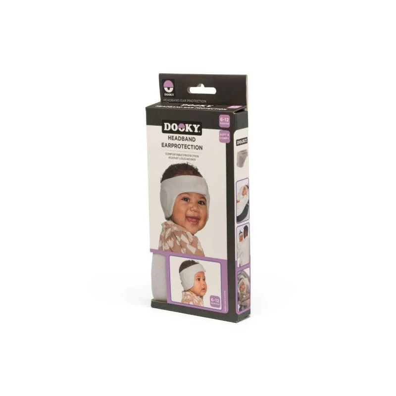 DOOKY ZASTITNA TRAKA ZA USI 6-12MJ GREY 54102