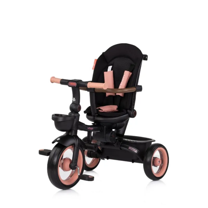 CHIPOLINO SKLOPIVI TRICIKL URBAN PINK MARSHMALLOW TRKUB02505PM
