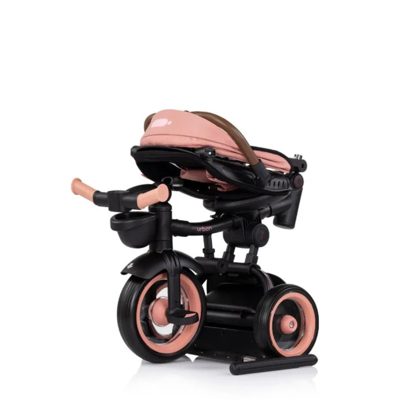 CHIPOLINO SKLOPIVI TRICIKL URBAN PINK MARSHMALLOW TRKUB02505PM